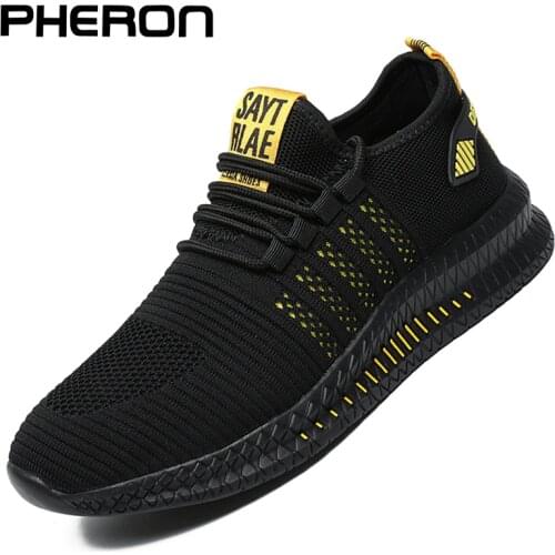 New Mesh Men Sneakers Casual Shoes Lac-up Men Shoes Lightweight Comfortable Breathable Walking Sneakers Zapatillas Hombre B1352