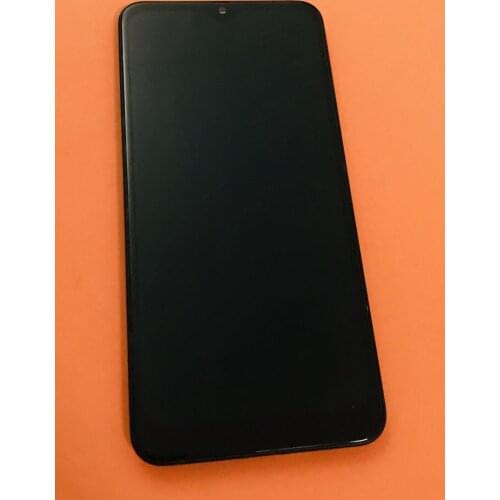Used Original LCD Display +Digitizer Touch Screen+Frame for Blackview A60 Pro MTK6761 Quad Core Free shipping