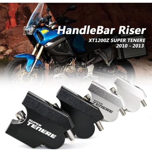 Motorcycle HandleBar Riser Handle Bar Mount Clamp Adapter For Yamaha XT1200Z SUPER TENERE 1200 XTZ1200 XTZ XT Z 2010 - 2020