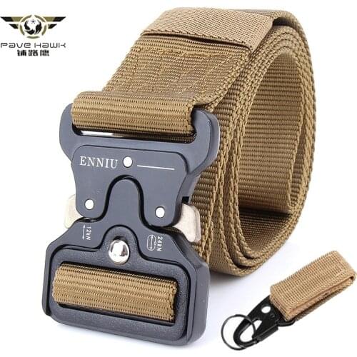 Tactical Military Belt Automatic Buckle Training Waistbelt Molle Nylon Belt Men SWAT Army Combat Cinto Adjust Tactical Gear Belt