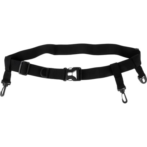 Universal Safety Adjustable Wader Wading Belt Strap with D Ring Hook Clips Fly Fishing Surfing Kayak Accessories