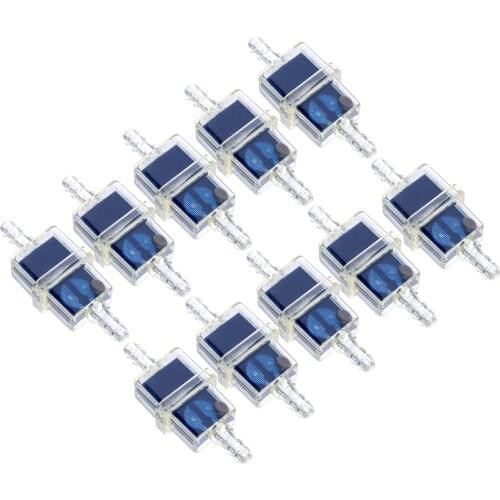 10Pcs Universal ABS Inline Fuel Oil Filter For Motorcycle Scooter Off-Road Motorbike ATV Go Kart Pocket Bike Small Sports Cars