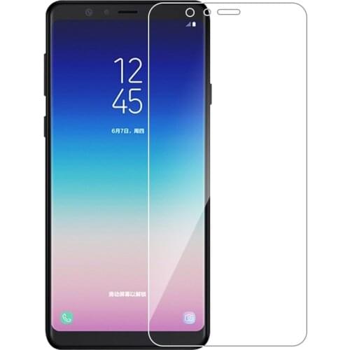 2PCS Tempered Glass For Samsung Galaxy A8 Star SM-G885F G885F 6.3'' Glass Screen Protector 9H Protective Film