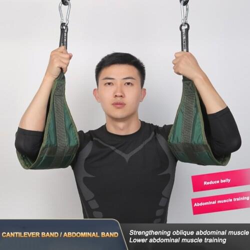 1 Pair Fitness Sling Straps Suspension Pull Up Bar Hanging Weight Lifting Arm Raiser Gym Home Workout Equipment