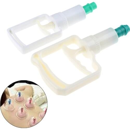 1PC Moisture Absorber Anti Cellulite Vacuum Cupping Pump Family Facial Body Massage Therapy Massage Jars Vacuum Cans Pump S/M