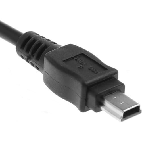 1Pcs Black Light Adapter Cable 5Feet/1.5m Mini USB B 5pin Male To Female Extension Cable Cord Adapter