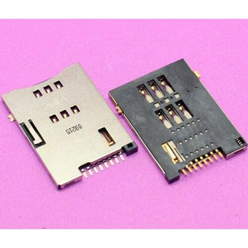 YuXi 1pcs Brand New Memory Card socket reader holder tray slot MOLEX 1.27MM 8P
