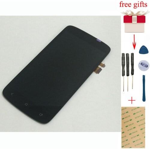 100% Test for HTC ONE S Z520E Full Touch Screen Digitizer Sensor Glass +LCD Display Monitor Screen Panel Module Assembly