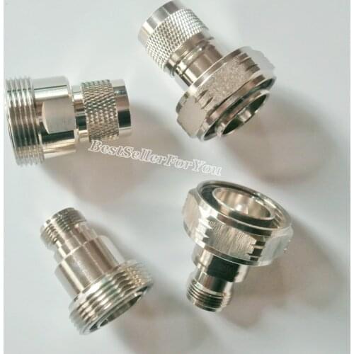 4Pcs/KIT Adapter 7/16 DIN L29 Male Female To N Type Plug Jack For test