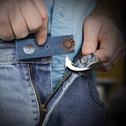 4Pack Pants Extender Waistband Extenders Jean Waist Extenders for Men Women