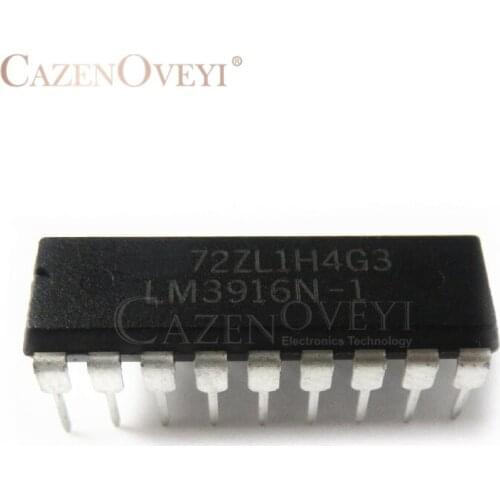 5pcs/lot LM3916N-1 LM3916N LM3916 DIP-18 In Stock