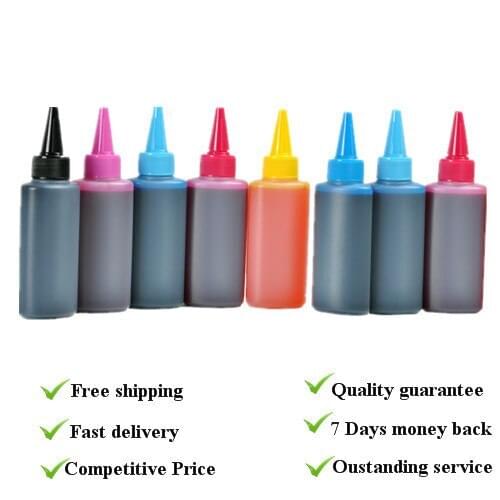 8 colors High quality ink suit for canon BCI7ebk series . professional ink ,suit for printer ip8600 ip9910,dyebased ink