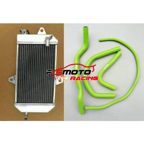 4 PCS Aluminum Radiator + Silicone Hose For Ya-ma-ha Banshee 350 YFZ YFZ350 YFZ350LE YFZ350SE 1987-2007 2-stroke ATV