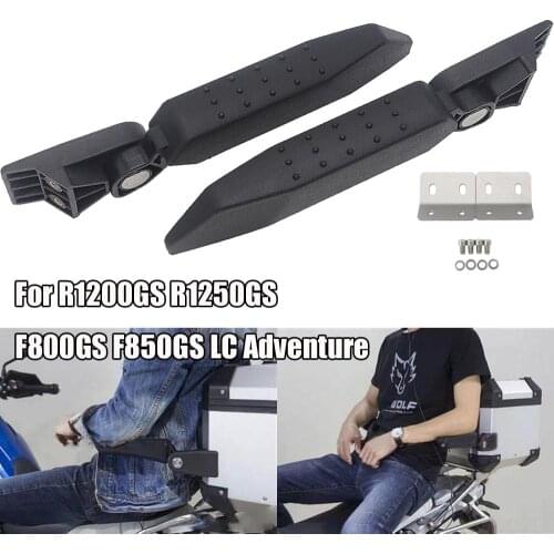 Motorcycle Aluminum Rear Box Passenger Armrest Fits For BMW R1200GS F800GS Adventure S1000XR R 1200 GS LC R1250GS F850GS