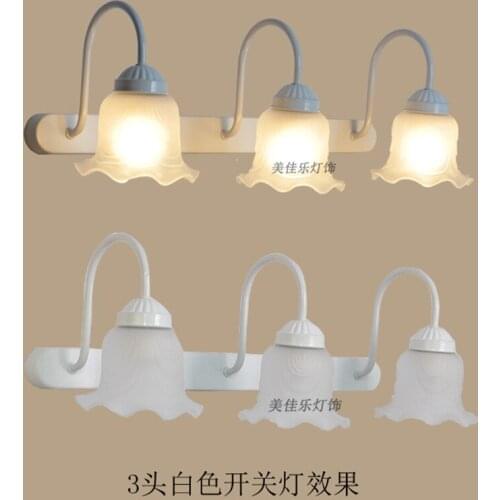 American Mirror Headlight Wall Lamps LED Bathroom Cabinet Lamp Retro Minimalist Bedroom Dining Room Sconces Wall Lights Lighting