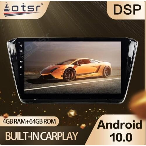 Android 10 64GB Car No DVD Player For SKODA SUPERB 2015 Car Multimedia Radio GPS Navigatioion Auto Stereo Audio Screen Head Unit
