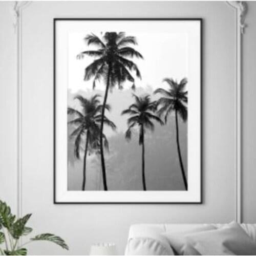 E-CL Canvas Painting On The Wall Nordic Plants Print