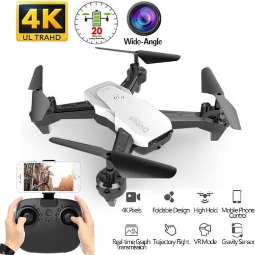 Mini RC Drone 4K HD Camera With Wide-angle RC Helicopter Quadcopter 1080P Drone Profissional Follow Me Stable High VS E58 SG106