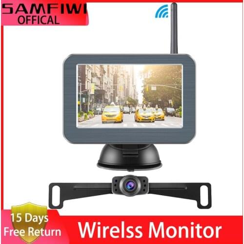 5 Inch AHD Car Monitor TFT LCD 5" HD Digital/Analogue 12V PAL/NTSC Car Screen Reverse Rear View Camera for Parking