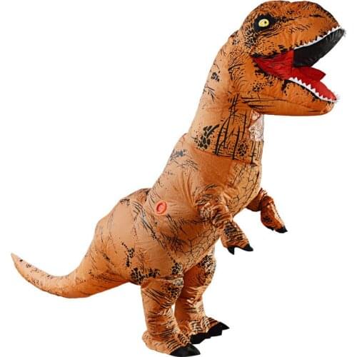 Inflatable Dinosaur Costume Tyrannosaurus Rex Christmas Adult Inflatable Costume Cartoon Doll Mascot Costume