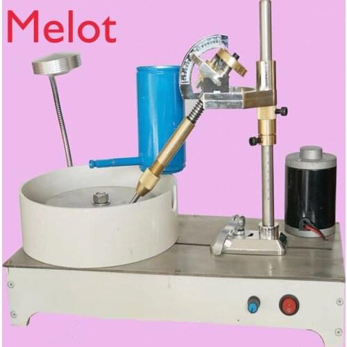 Stainless Steel Lapidary Machine 0-1800Rpm Faceted Gemstone Polishing Machine 120W Jade Processing Equipment