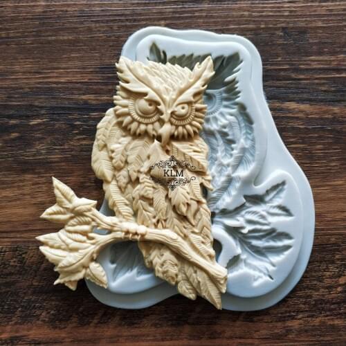 New Autumn Leaf Owl Mould