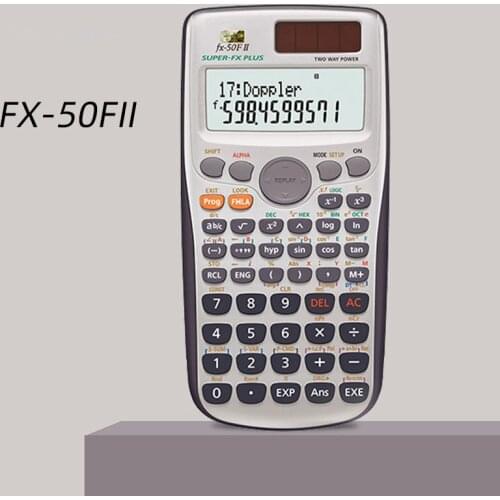 New FX-50FII Engineering Surveying and Mapping Calculator Function Programming Computer Office Electronics