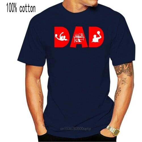 New Men Dad Waterpolo Outdoors Sports Proud Lifestyle Tee t shirt Character Short Sleeve Clothes Loose shirt