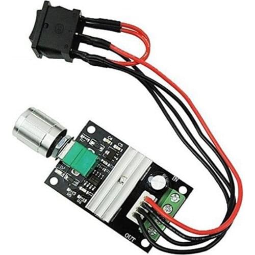 New Powerful PWM DC Motor 6V 12V 24V Reversing Switch Adjustable DC Motor Speed Controller Well Working