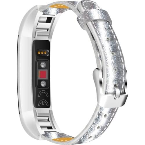 For Fitbit Alta / HR / Ace Leather Strap Fashion Casual Lady Watchbands Genuine Leather Adjustable Replacement Strap Band