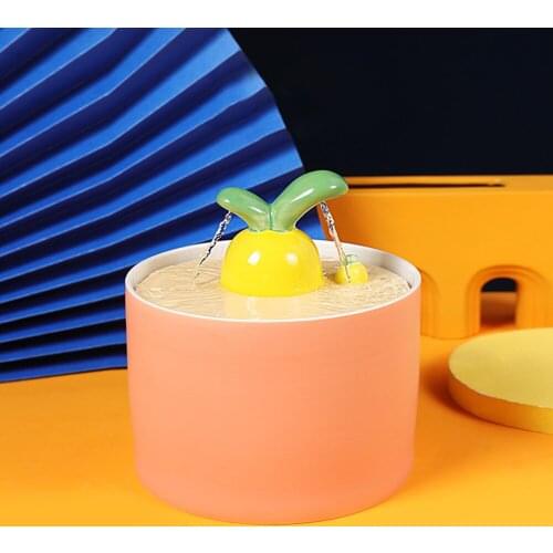 1.3L Automatic Cat Water Fountain Dog Electric Mute Water Dispenser USB Charging Dog Drinking Bowl Drinker Pet Drinking Feeder