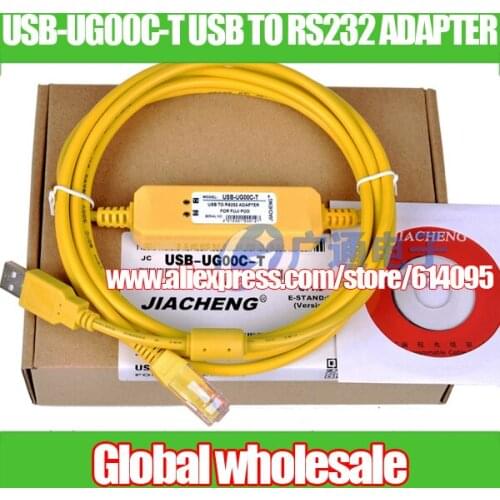1pcs programming for Fuji UG series touch screen / data download cable USB-UG00C-T USB TO RS232 ADAPTER Electronic Data Systems