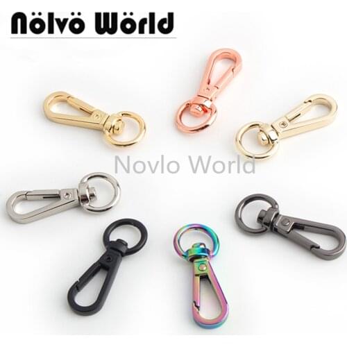 10-50 pieces 11mm 8colors Dark black bag carrier hook China Factory Seller spring hook for dogs