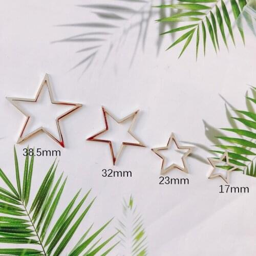 10 pieces / lot white k k goldSupplies for JewelryAccessories beadcapsearings fashionjewelry connectorsforjewelrymaking