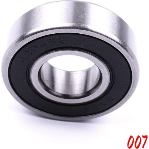 10Pcs/Lot Bearing Steel 6204-2RS Bearings 20x47x14mm Deep Groove Ball Bearings Miniature Bearing