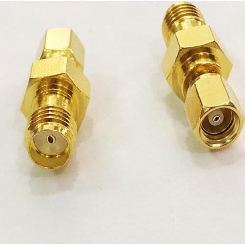 10pcs SMA Female to SMC Female RF Coaxial Coax Cable Adapter Connector