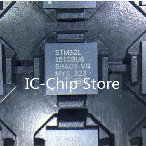 2PCS~10PCS/LOT STM32L151CBU6 QFN48 New original