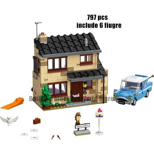 2020 NEW Movie Series Privet Drived Car Tower Building Blocks Kits Bricks Set Classic Model Kids Toys Gifts 75980 75968 75969