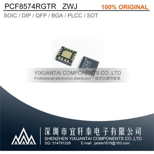 5pcs/lot 10pcs/lot 50pcs/lot 100pcs/lot Free shipping 100% original PCF8574RGTR PCF8574 ZWJ QFN16