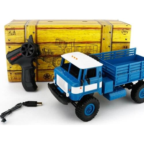 Big Remote Control Military Truck DIY Off-Road 4WD RC Car 4 Wheel Buggy Drive Climbing GAZ-66 Vehicle for Birthday Gift Toy