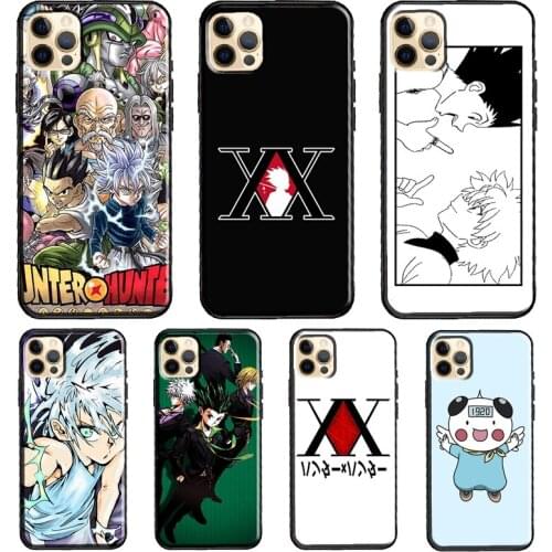 Anime Hunter X Hunter Silicone Case For iPhone XR X XS MAX SE 2020 6S 7 8 Plus 12 Mini 11 Pro Max Shell Cover