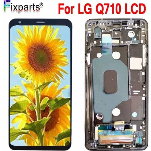 For LG Q Stylo 4 Stylo4 Q710 Q710MS Q710CS LCD With Frame Display Touch Screen Digitizer Assembly Replacement For LG Q710 LCD