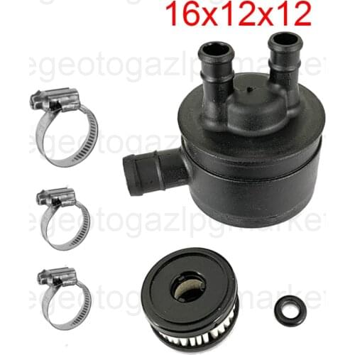 Prins Type LPG CNG GPL Filter 16x12x12 mm 2 Gas Outlet High Quality