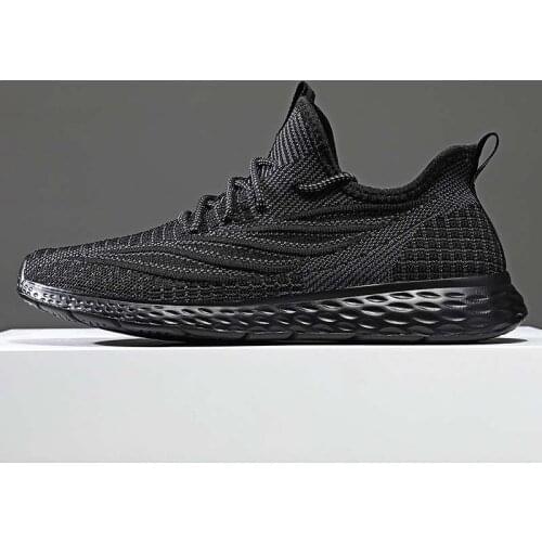 Big Size Breathable Mens Shoes Lightweight Comfortable Outdoor Running Sneakers Schoenen Man Soft Sole Lace-up Scarpe Uomo