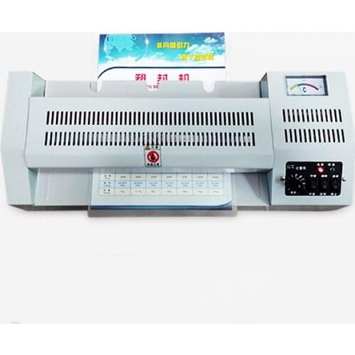 A2 Photo Laminator Professional Thermal Office Home Hot Cold Film Laminating Document Photo Film Roll Laminator