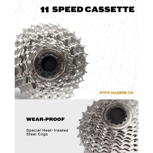 MAGENE 11-28T 11S Speed Road Bike Bicycle Cassette Freewheel For shimano - GRAVATBicycle Trainers Rollers