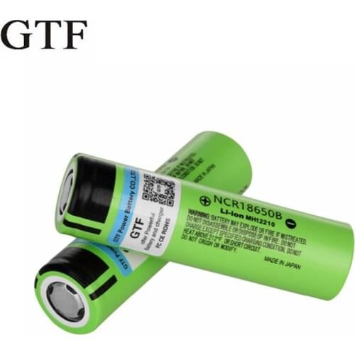 NCR18650B GTF 3.7 V 3400 Mah 18650 Lithium Ion Battery 18650 Rechargeable Battery for Flashlight Beacon Battery
