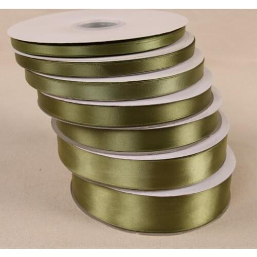 Dark green 100yards/91meters Polyester Ribbon Wedding Christmas Decoration Cake Gift Box Wrap Ribbons Handmade DIY Accessories