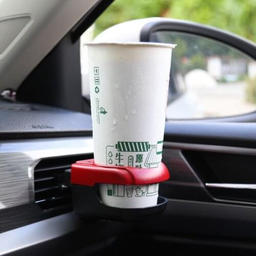 Universal Folding Cup Holder Auto Car Air-Outlet Drink Holder with Fan Car Beverage Bottle Cup Car Frame for Truck Van Drink