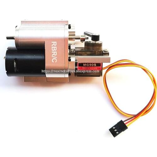 Climbing Off-road Fast Slow All-metal Two Speed Gearbox DIY Upgrade Modified RC Car Model Toy Accessoris for WPL 4WD 6WD